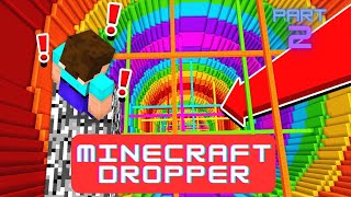 I PLAYED MINECRAFT DROPPER MAP PART 2 IN HINDI [upl. by Watters581]