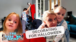 Decorating the House for Halloween 🎃  The Radford Family [upl. by Anirbes]