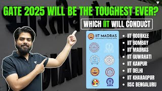 GATE 2025 will be toughest EVER Which IIT will Conduct 🤯🤯 Vishal Soni [upl. by Chang911]