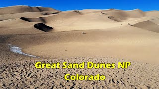 Great Sand Dunes National Park and Preserve Colorado [upl. by Lyndy177]