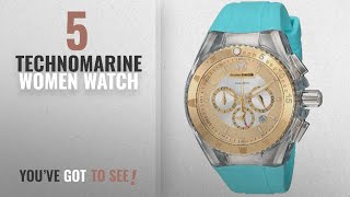 Top 10 Technomarine Women Watch 2018 Technomarine Womens Cruise Quartz Stainless Steel and [upl. by Onnem700]