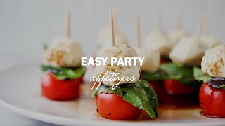 Easy Party Appetizers all these holiday party food ideas are quick and easy to make [upl. by Annaul527]