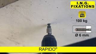 RAPIDO®  Piton de suspension direct béton [upl. by Graybill333]