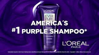 America’s 1 Purple Shampoo L’Oreal Paris EverPure Purple Shampoo [upl. by Lorene]