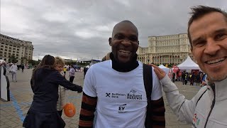 Bucharest Marathon 2024 short interview with Lukas from Nigeria 🇳🇬 [upl. by Evod]