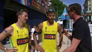 Coop Beachtour Beeler  Krattiger gewinnen in Olten [upl. by Cynthia]