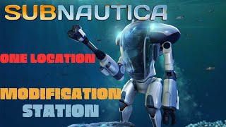 Where To Find Modification Station Fragments  Subnautica [upl. by Norat]