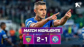 Match Highlights  Chennaiyin FC 21 Jamshedpur FC  MW 21  ISL 202324 [upl. by Muns]