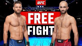 Calvin Kattar vs Giga Chikadze  UFC FREE FIGHT  MMAPlus [upl. by Dekow]