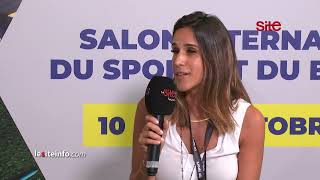 Africa Sports Expo  Meriem Bennani met en avant le potentiel du padel au Maroc [upl. by Ilyssa]