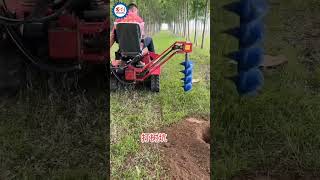 Mini Multi Functional Trenching And Digging Machine [upl. by Eey]