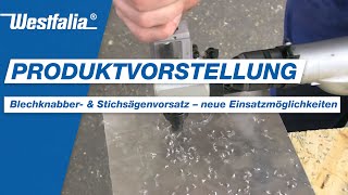 Westfalia Blechknabber und Stichsägen Vorsatz [upl. by Lezley]