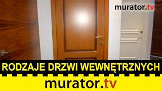 Drzwi w domu Rodzaje drzwi wewnętrznych [upl. by Nameerf]