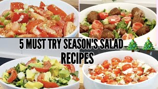 5 MUST TRY SEASONS SALAD RECIPES TO KEEP [upl. by Evanne100]