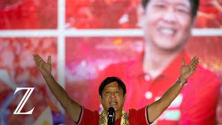 Philippinen Ferdinand Marcos junior Sohn von früherem Diktator gewinnt Präsidentenwahl [upl. by Anin631]