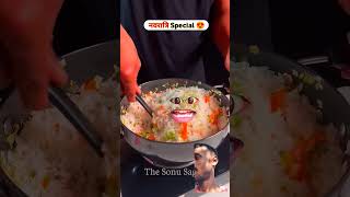 Patta gobhi ka biryani streetfood food funny [upl. by Conal]