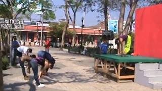 ZUMBA CALENTAMIENTO quotTUXTLA VIA RECREATIVAquot EN PARQUE quotLA MARIMBAquot [upl. by Henka]