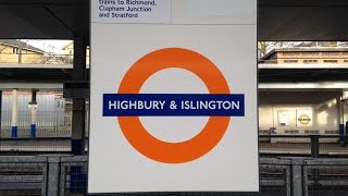 London Overground Highbury amp Islington to Clapham Junction via Surrey Quays [upl. by Lalage298]