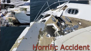 Fatal SuperYacht Crash [upl. by Aseefan]