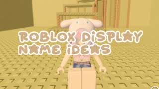 ✏️ roblox display name ideas ✧  aesthetic dark etc 🧋🪐💤 [upl. by Illak204]