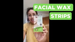 Nads Facial Wax Strips Review [upl. by Bette-Ann]