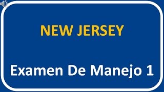 Examen De Manejo De New Jersey 1 [upl. by Nedrob]