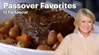 Martha Stewarts Favorite Passover Meals  11 Authentic Recipes [upl. by Mirabella]