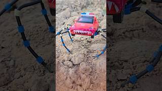 RC Lighning MCQueen Spider Monster DIY thundercartoy mcqueen choochoocharles monstercar [upl. by Kliber]