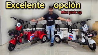 motos electricas ehermas mexico MINI PICK UP [upl. by Ahseiyn]