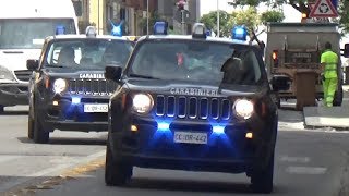 RARECarabinieriMilitary Police2X Jeep Renegade Carabinieri Forestali Cosenza in emergenza [upl. by Atcliffe]