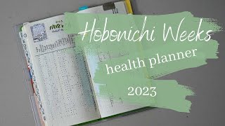 How I Use My Hobonichi Weeks as a Health Planner [upl. by Nylesor769]