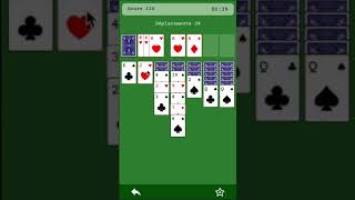 Solitaire classic cards games  How to play  Patience or Klondike  ios  android  Freeapp [upl. by Corneille767]