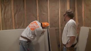 How To Hang Drywall on Walls [upl. by Dunton]