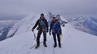 Bishorn 4157m from Zinal Swiss Alps 24 ‎July ‎2018 [upl. by Sacrod522]