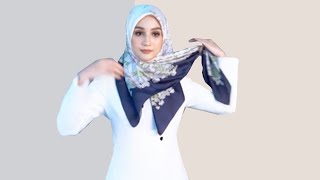 6 GAYA HIJAB SIMPLE ⚘ CARA PAKAI TUDUNG BAWAL SIMPLE DAN CANTIK STYLE BARU  TUTORIAL BAWAL EDITION [upl. by Rosene307]