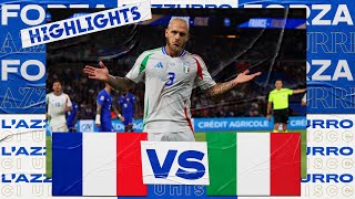 Highlights FranciaItalia 13  Nations League 202425 [upl. by Broome37]