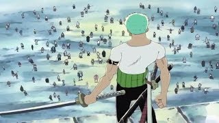 One Piece Zoro at Whiskey Peak Dub Epic Scene [upl. by Baxie]