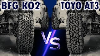 Toyo Open Country AT3 vs BF Goodrich KO2 AllTerrain [upl. by Yaron]