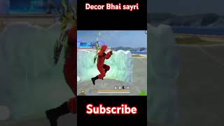 Decor Bhai sayri 😈🔥freefire viralshort decor sayari [upl. by Belva334]