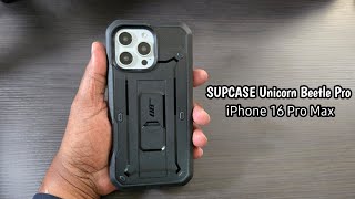 SUPCASE Unicorn Beetle Pro Case for iPhone 16 Pro Max [upl. by Im785]