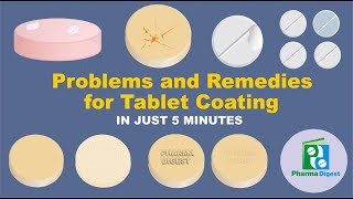 Problems and Remedies for Tablet Coating in Just 5 Minutes [upl. by Tarfe]