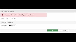 Fortigate reset evaluatie licentie [upl. by Wachtel]