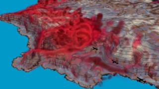 Terrain induced wind effects at St Helena Airport [upl. by Sandberg]