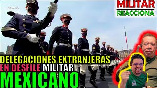 MILITAR COLOMBIANO reacciona A DELEGACIONES EXTRANJERAS en DESFILE MILITAR MEXICANO 2023 [upl. by Croix984]