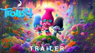 TROLLS 4 2025  Official Trailer [upl. by Ahsemik]