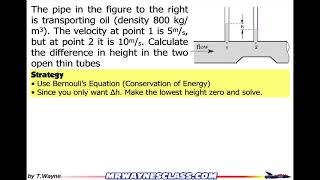 Example Solution to Bernoulli Problem [upl. by Analad]