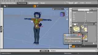 Animation de DAZ Studio vers C4D [upl. by Forrest]