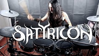 Satyricon  Fuel For Hatred  Drum Cover [upl. by Nonaihr]