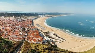 Praia da Nazare Portugal [upl. by Adriane]