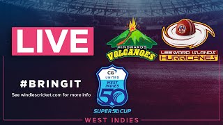 🔴 LIVE Windward Islands v Leeward Islands  CG United Super50 2023 [upl. by Hewie960]